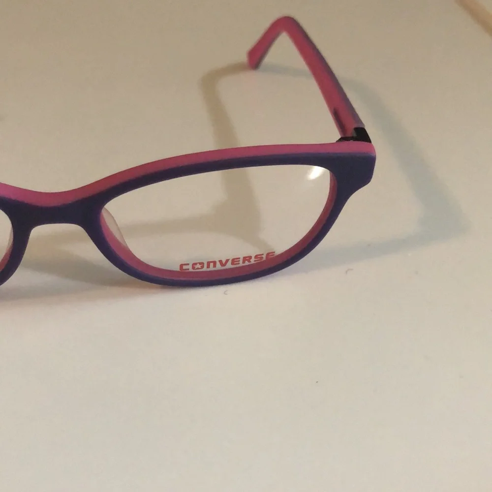 Converse girls purple and pink eyeglasses frames